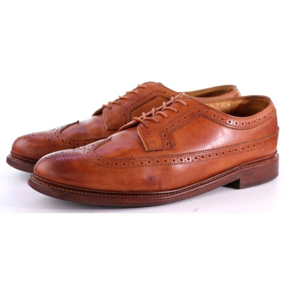 Florsheim Limited Edition Men's Wingtip Oxfords Dress Shoes Size 12 D Leather
